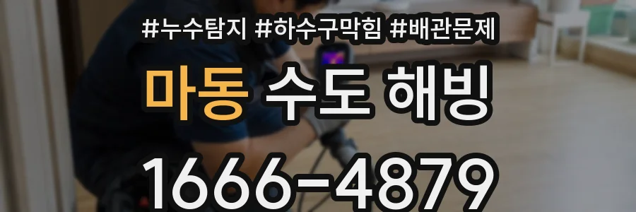 마동 수도 해빙