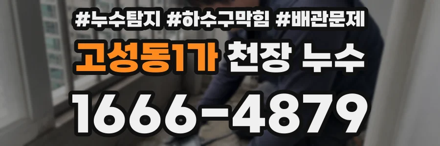 고성동1가 천장 누수
