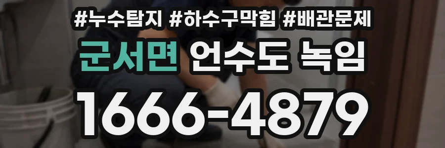군서면 언수도 녹임