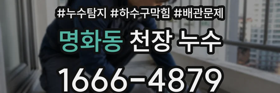 명화동 천장 누수