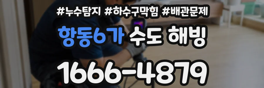 항동6가 수도 해빙