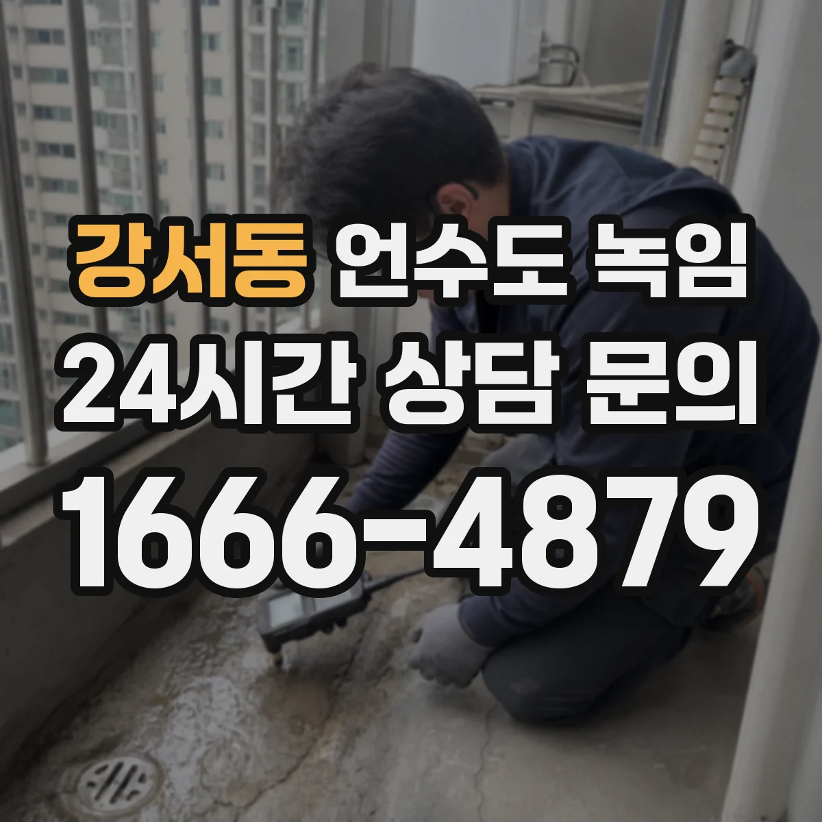 강서동 언수도 녹임