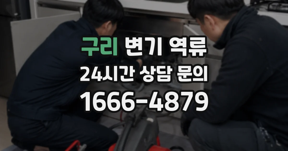 구리 변기 역류