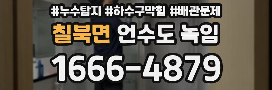 칠북면 언수도 녹임