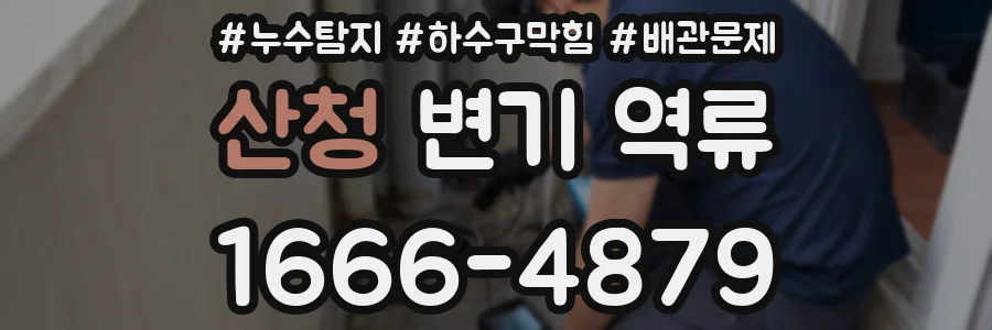 산청 변기 역류