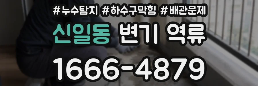 신일동 변기 역류