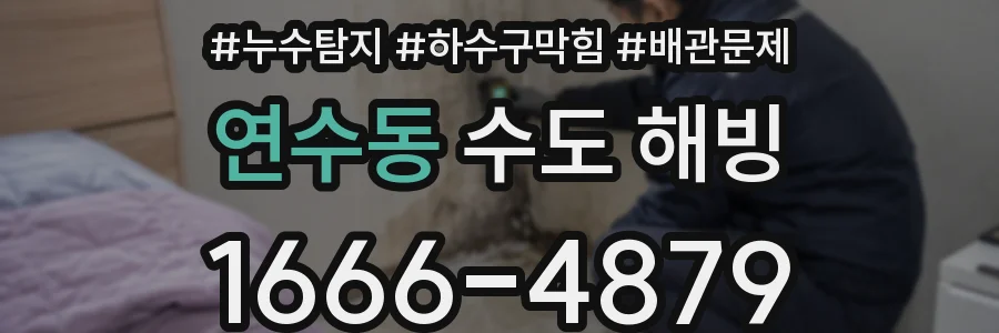 연수동 수도 해빙
