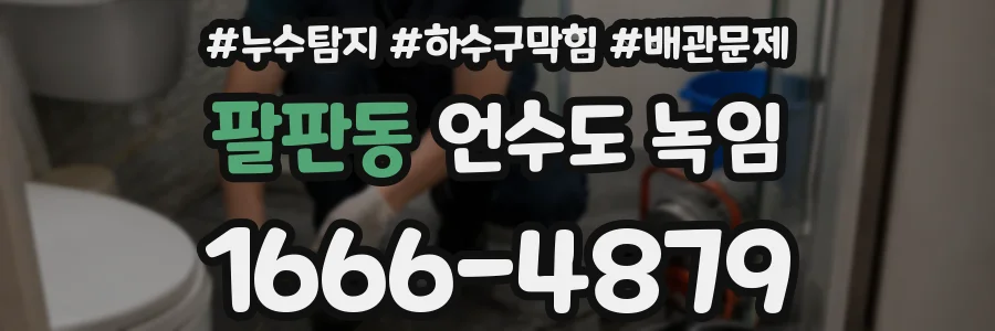 팔판동 언수도 녹임