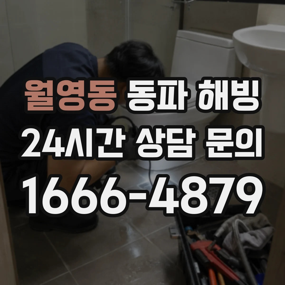 월영동 동파 해빙