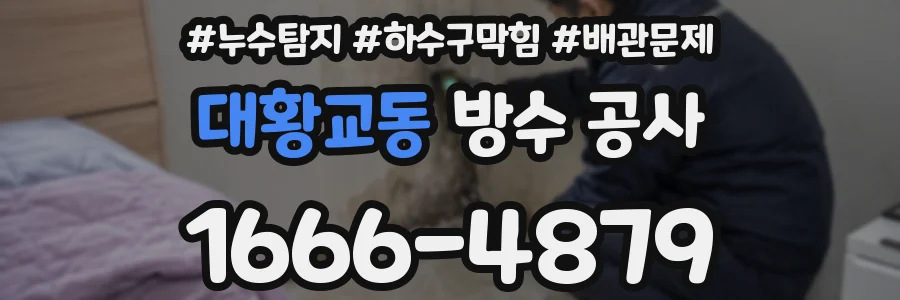 대황교동 방수 공사