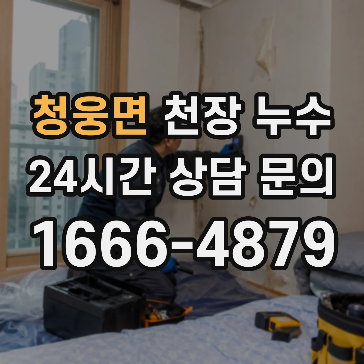 청웅면 천장 누수