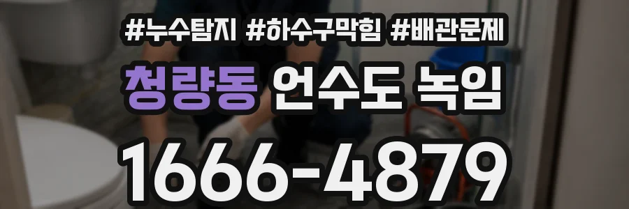 청량동 언수도 녹임