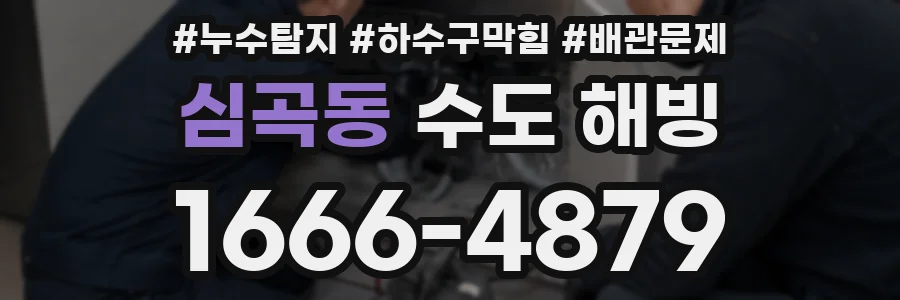 심곡동 수도 해빙