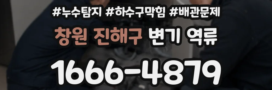 창원 진해구 변기 역류