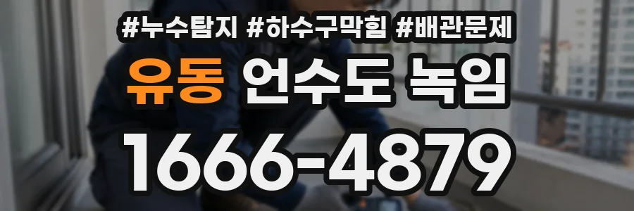 유동 언수도 녹임