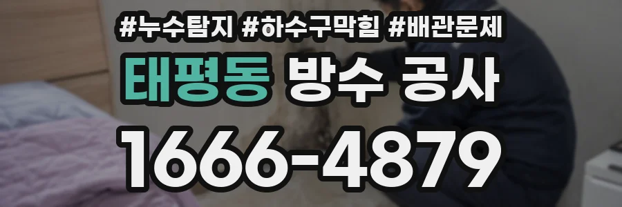 태평동 방수 공사