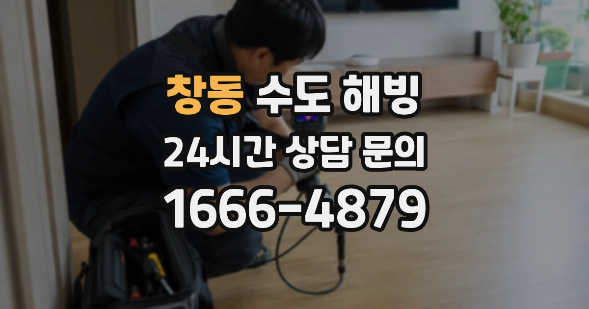 창동 수도 해빙