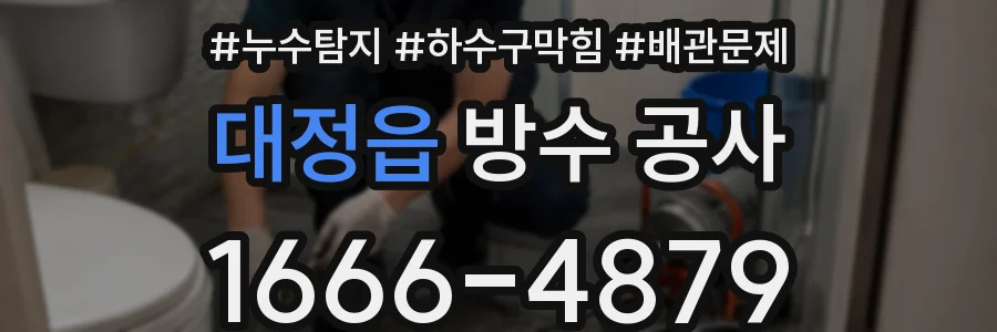 대정읍 방수 공사
