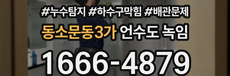 동소문동3가 언수도 녹임