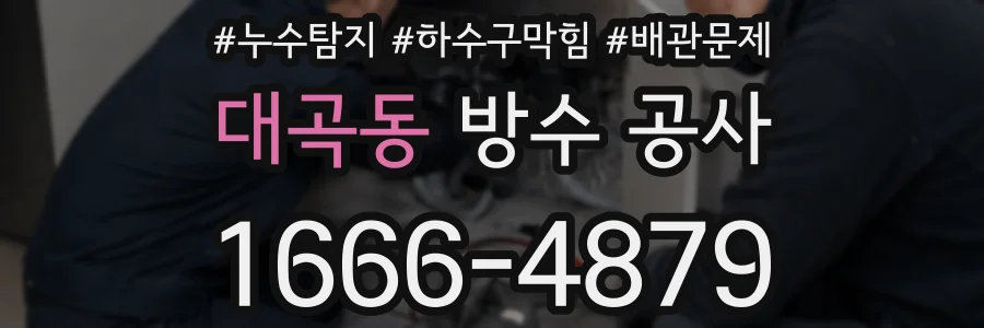 대곡동 방수 공사