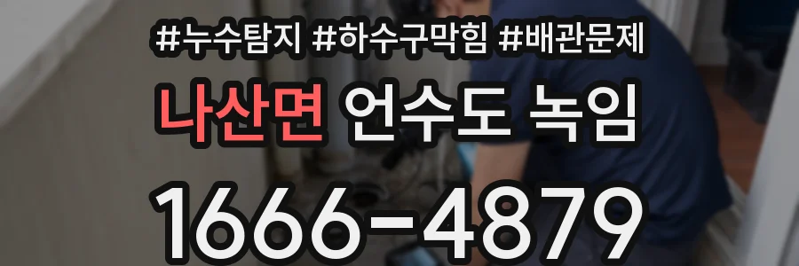 나산면 언수도 녹임