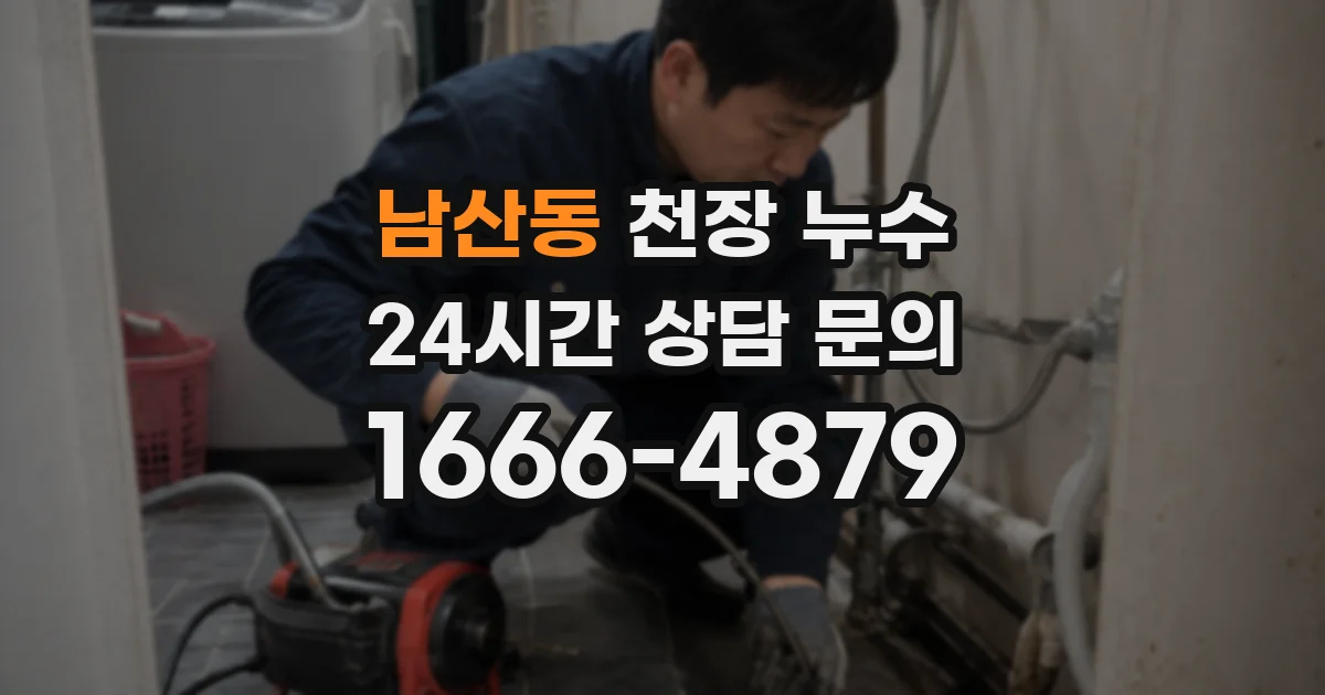 남산동 천장 누수