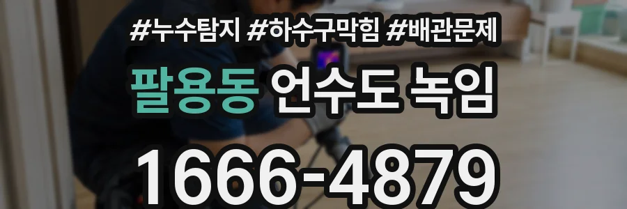 팔용동 언수도 녹임