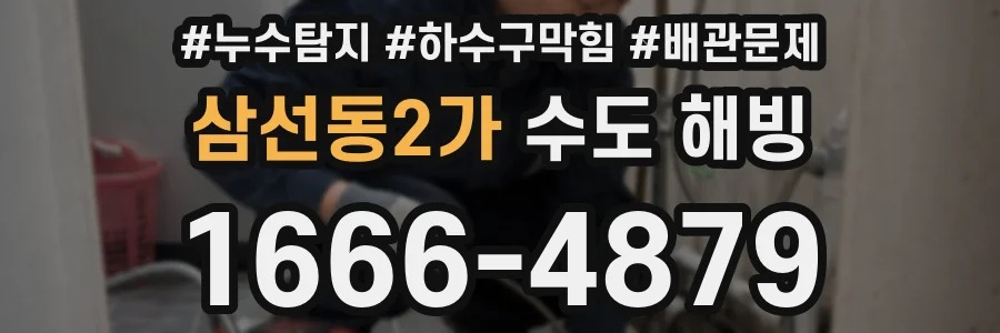 삼선동2가 수도 해빙