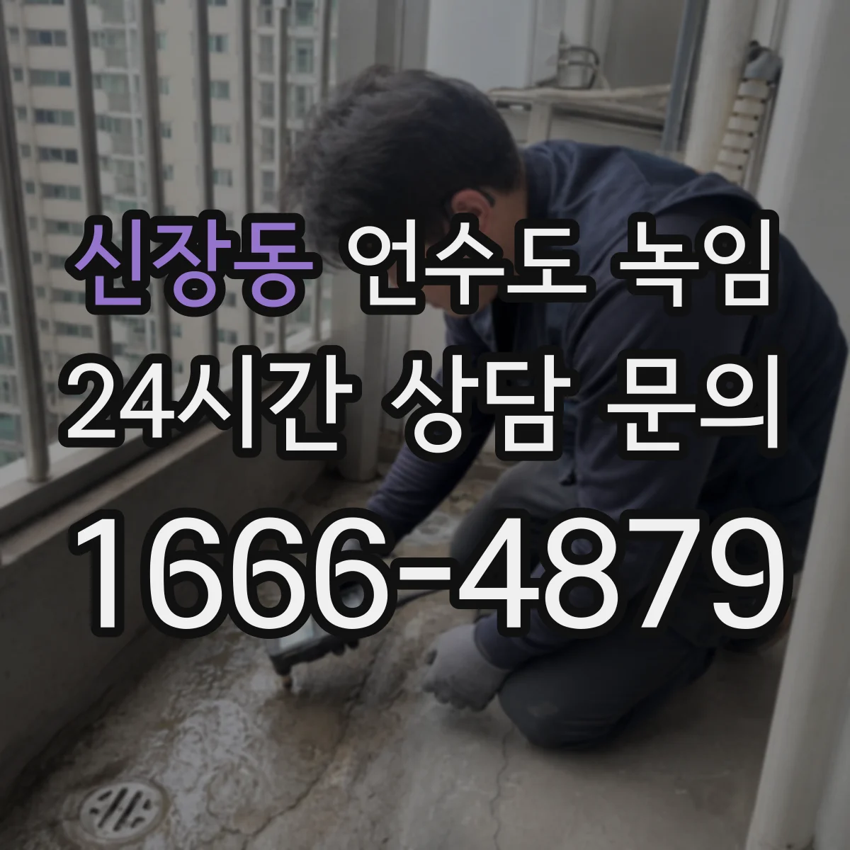 신장동 언수도 녹임