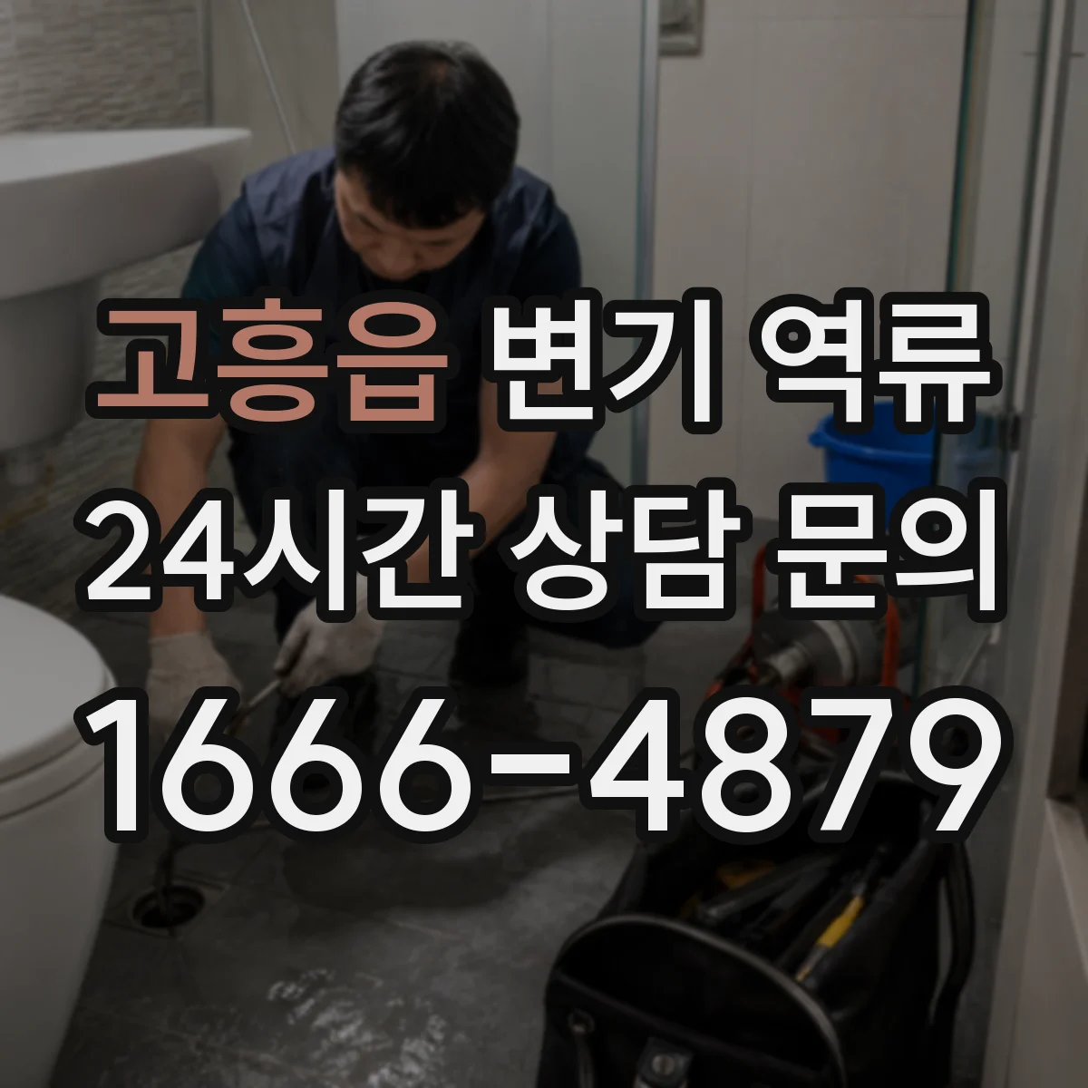고흥읍 변기 역류