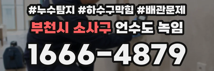 부천시 소사구 언수도 녹임