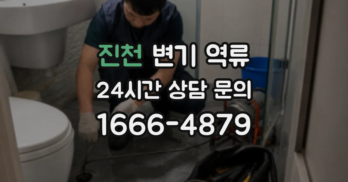 진천 변기 역류