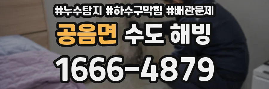 공음면 수도 해빙
