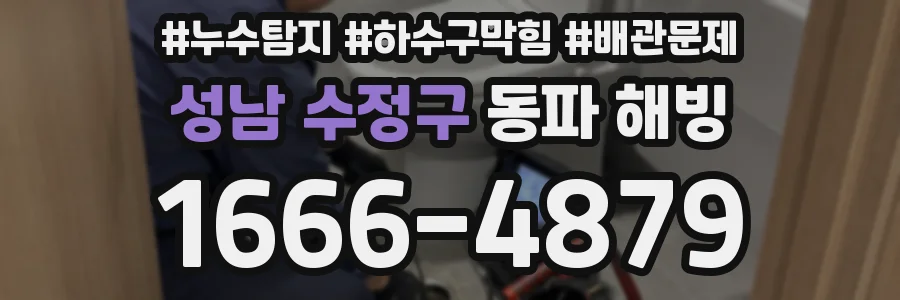 성남 수정구 동파 해빙