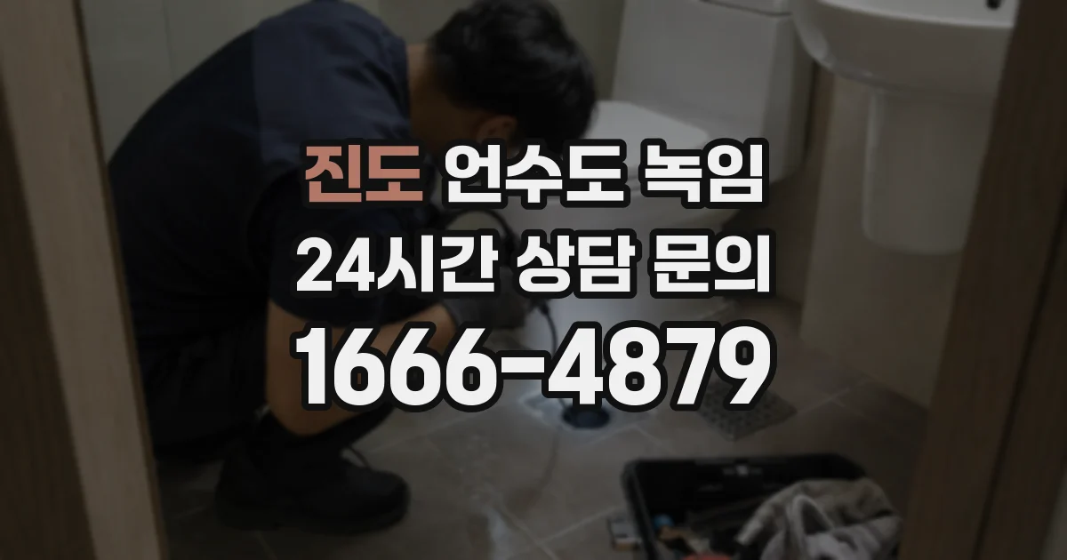 진도 언수도 녹임