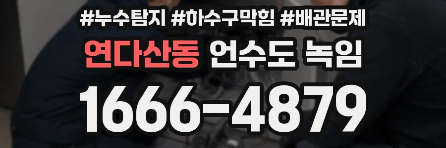 연다산동 언수도 녹임