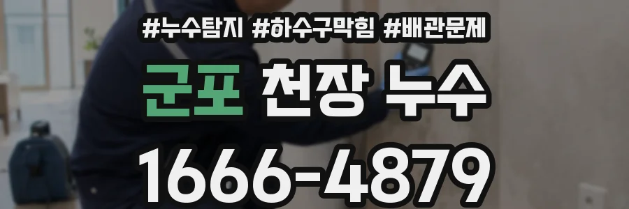 군포 천장 누수