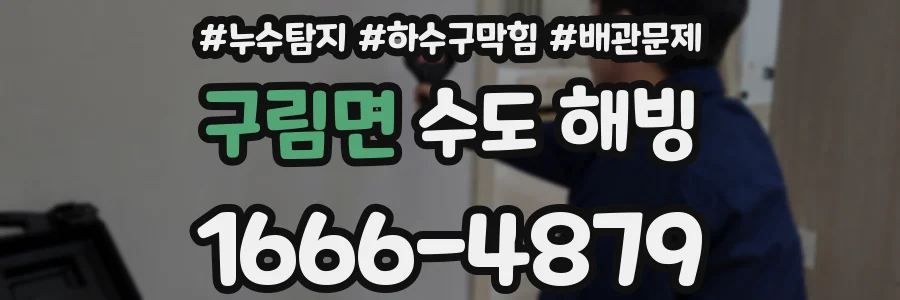 구림면 수도 해빙