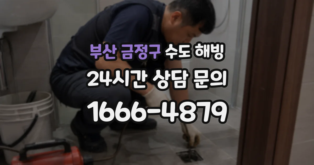 부산 금정구 수도 해빙