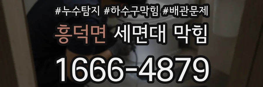 흥덕면 세면대 막힘