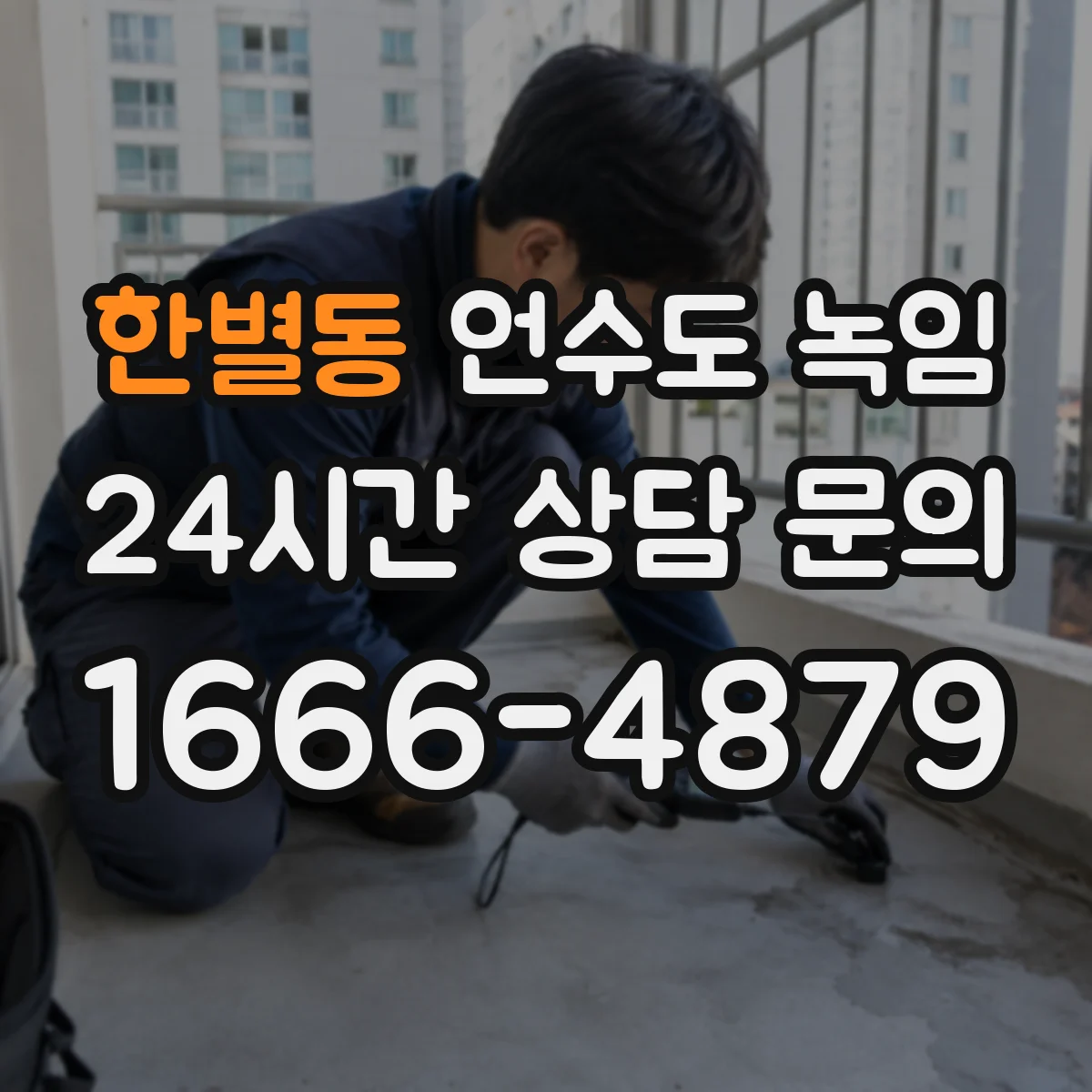 한별동 언수도 녹임