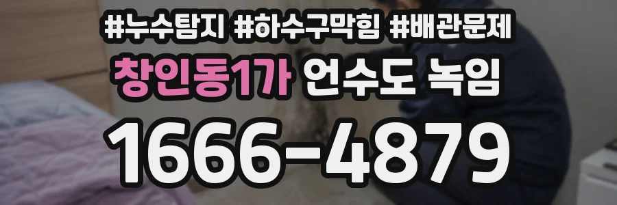 창인동1가 언수도 녹임