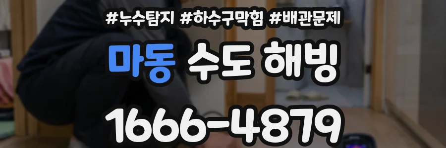 마동 수도 해빙