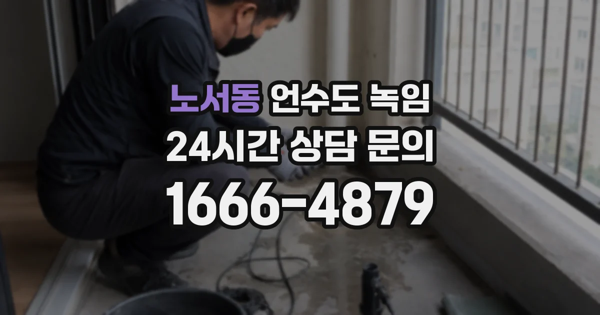 노서동 언수도 녹임