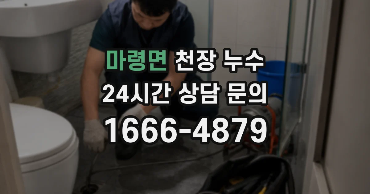 마령면 천장 누수
