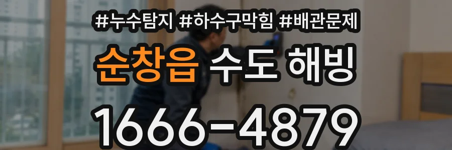 순창읍 수도 해빙