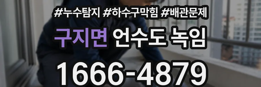 구지면 언수도 녹임