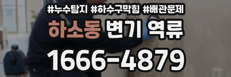 하소동 변기 역류