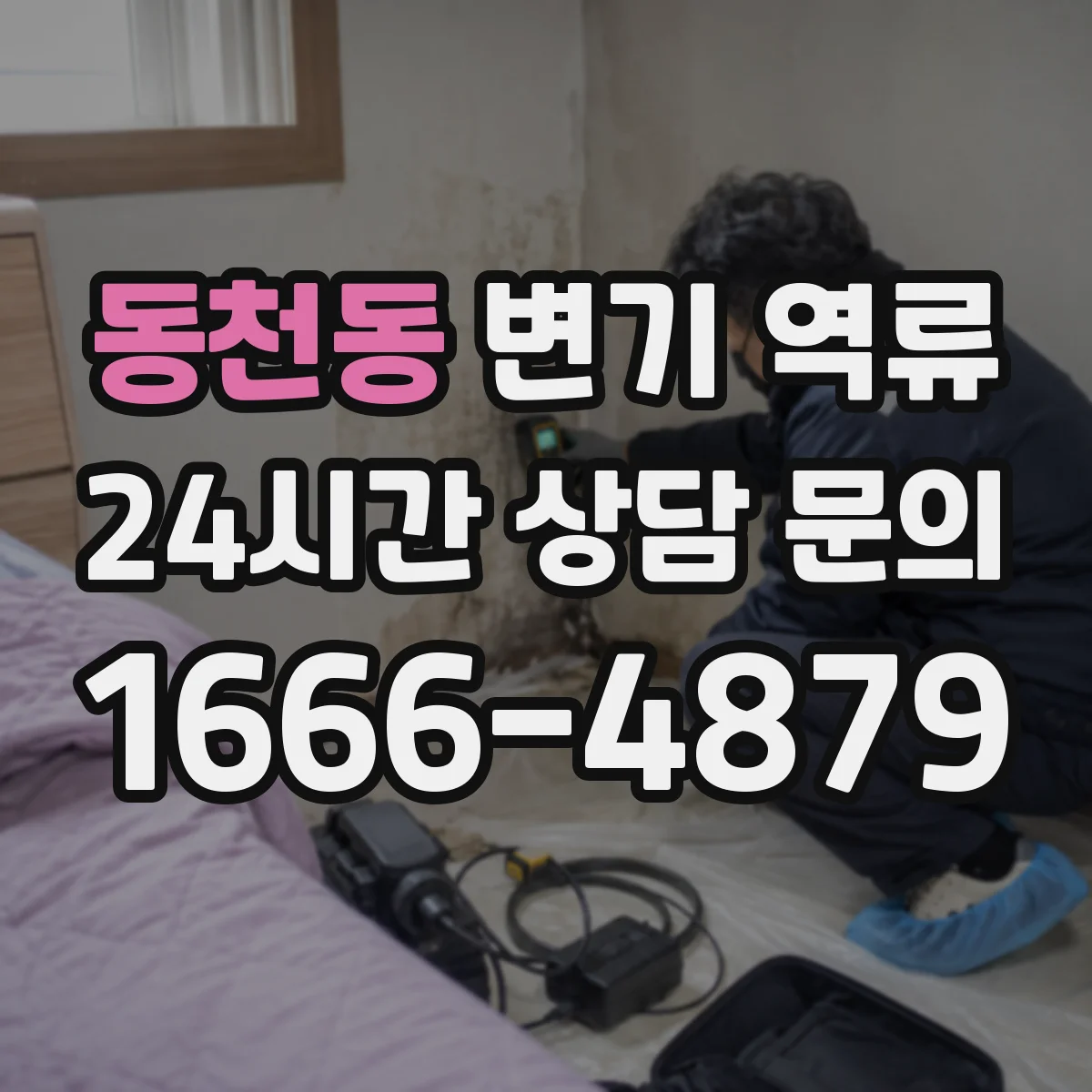 동천동 변기 역류