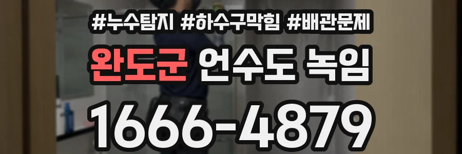 완도군 언수도 녹임